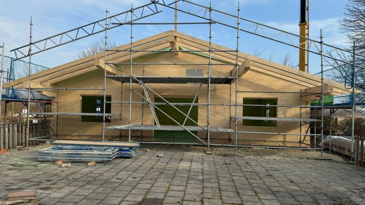 Der Bau der Fürscherhütte nimmt Fahrt auf!